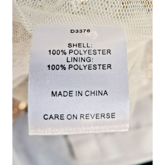 NWT Women’s Alexia Admor Silver Gold Ombre Sequin Duster Size M Cardigan Trench - Picture 10 of 11